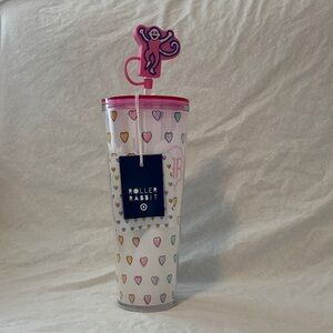 Roller Rabbit X Target Multicolor Heart Tumbler with Monkey Topper